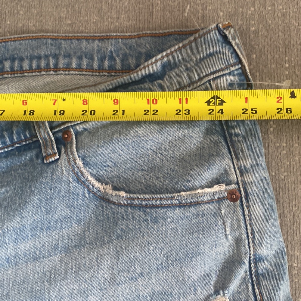 Abercrombie And Fich The 90s Baggy Shorts Low Rise Size 37/24 - Picture 7 of 10